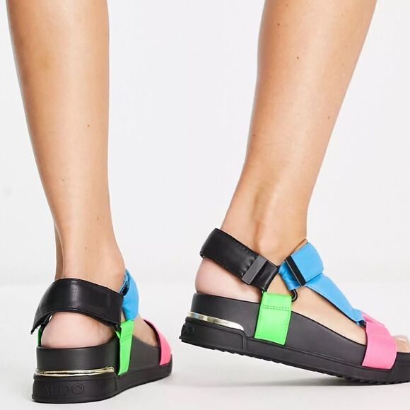 ALDO Talana Sandals Multi- color- Size:9 - Picture 6 of 16